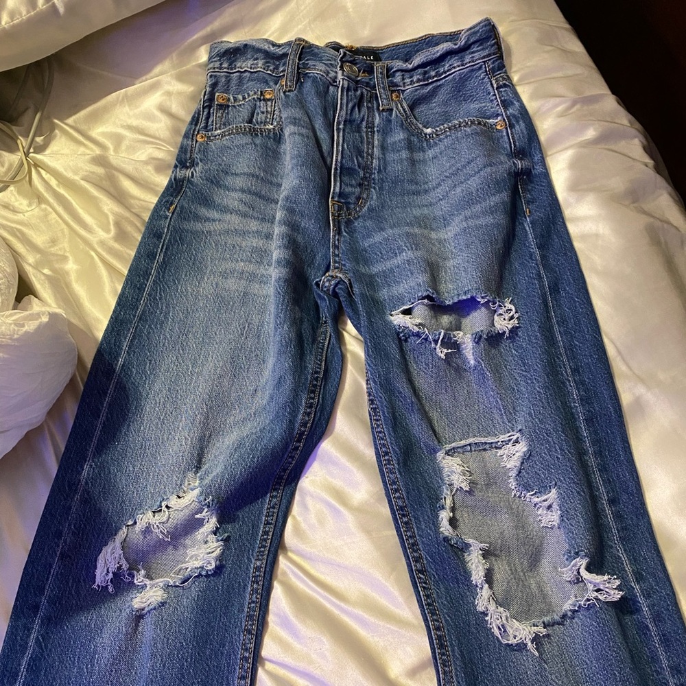 Aeropostale Baggy Flare Jeans